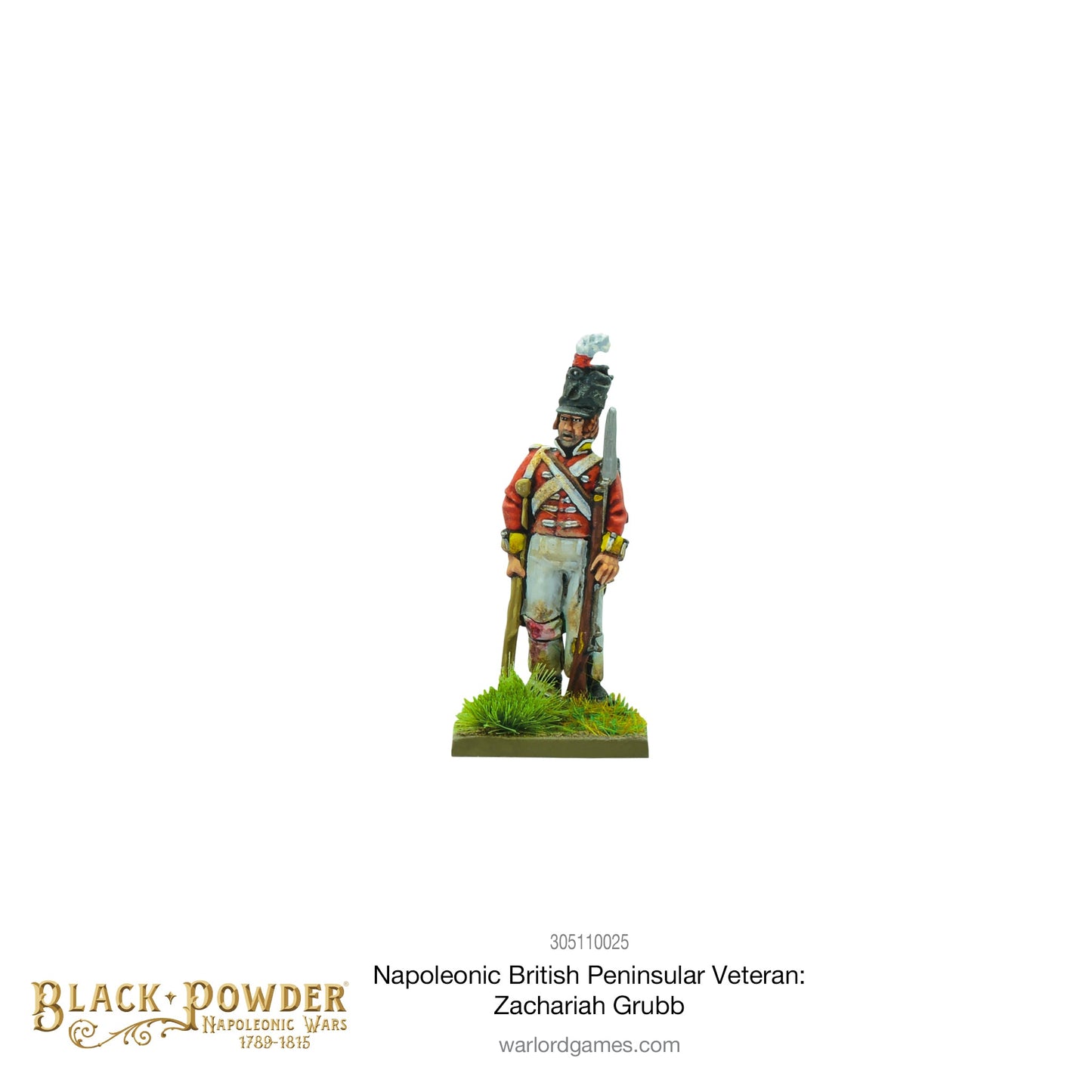 Black Powder: British - Napoleonic British Peninsular Veteran: Zachariah Grubb