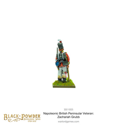 Black Powder: British - Napoleonic British Peninsular Veteran: Zachariah Grubb
