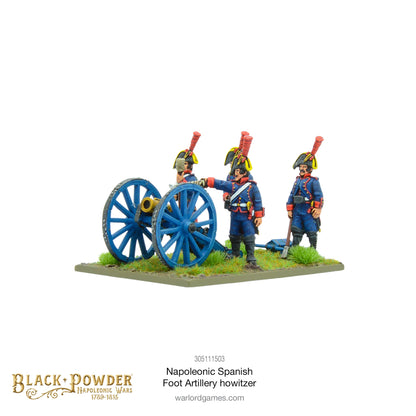 Black Powder: Napoleonic Spanish foot artillery howitzer