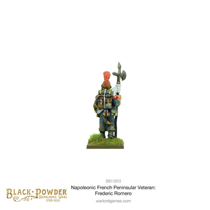 Black Powder: French - Napoleonic French Peninsular Veteran: Frederic Romero