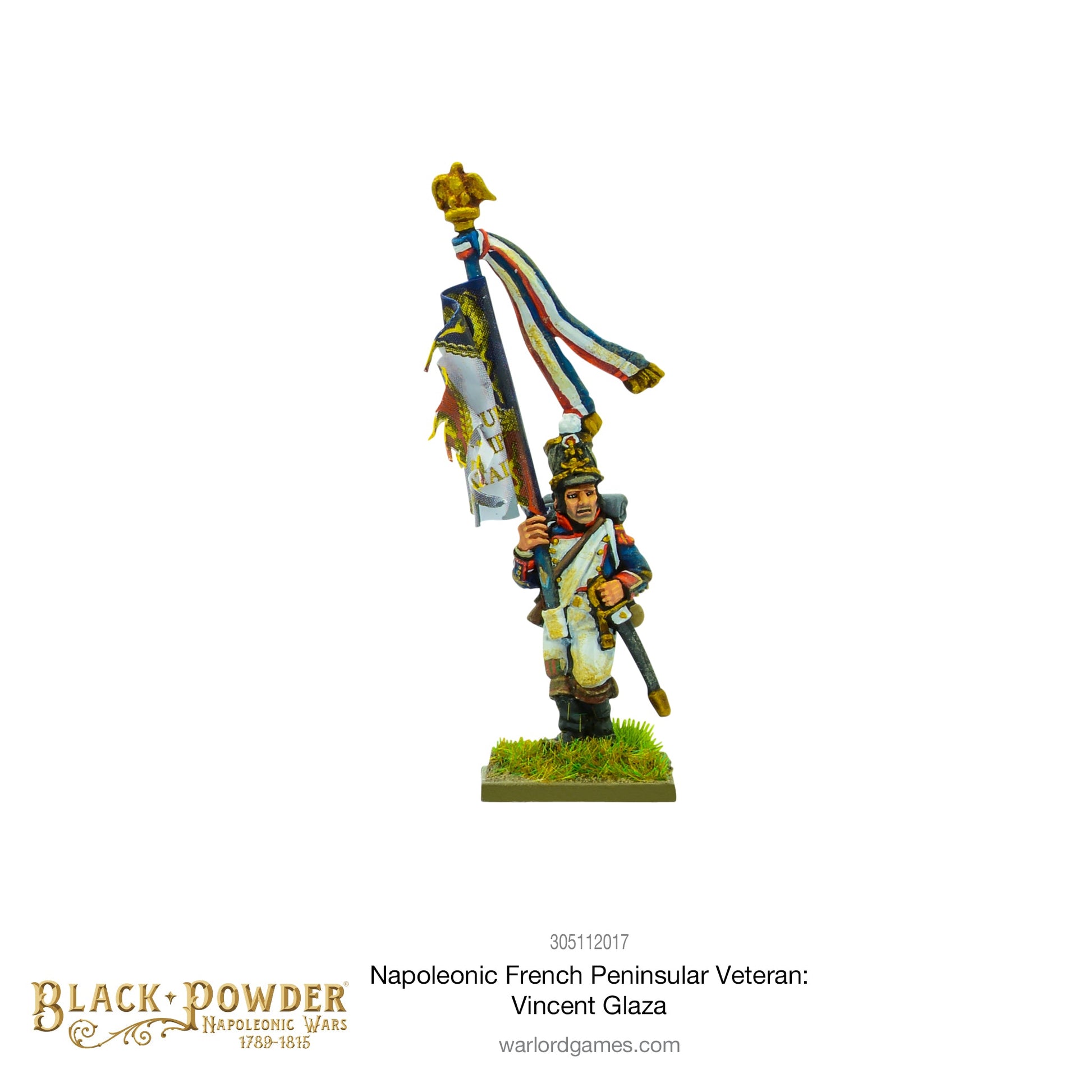 Black Powder: French - Napoleonic French Peninsular Veteran: Vincent Glaza