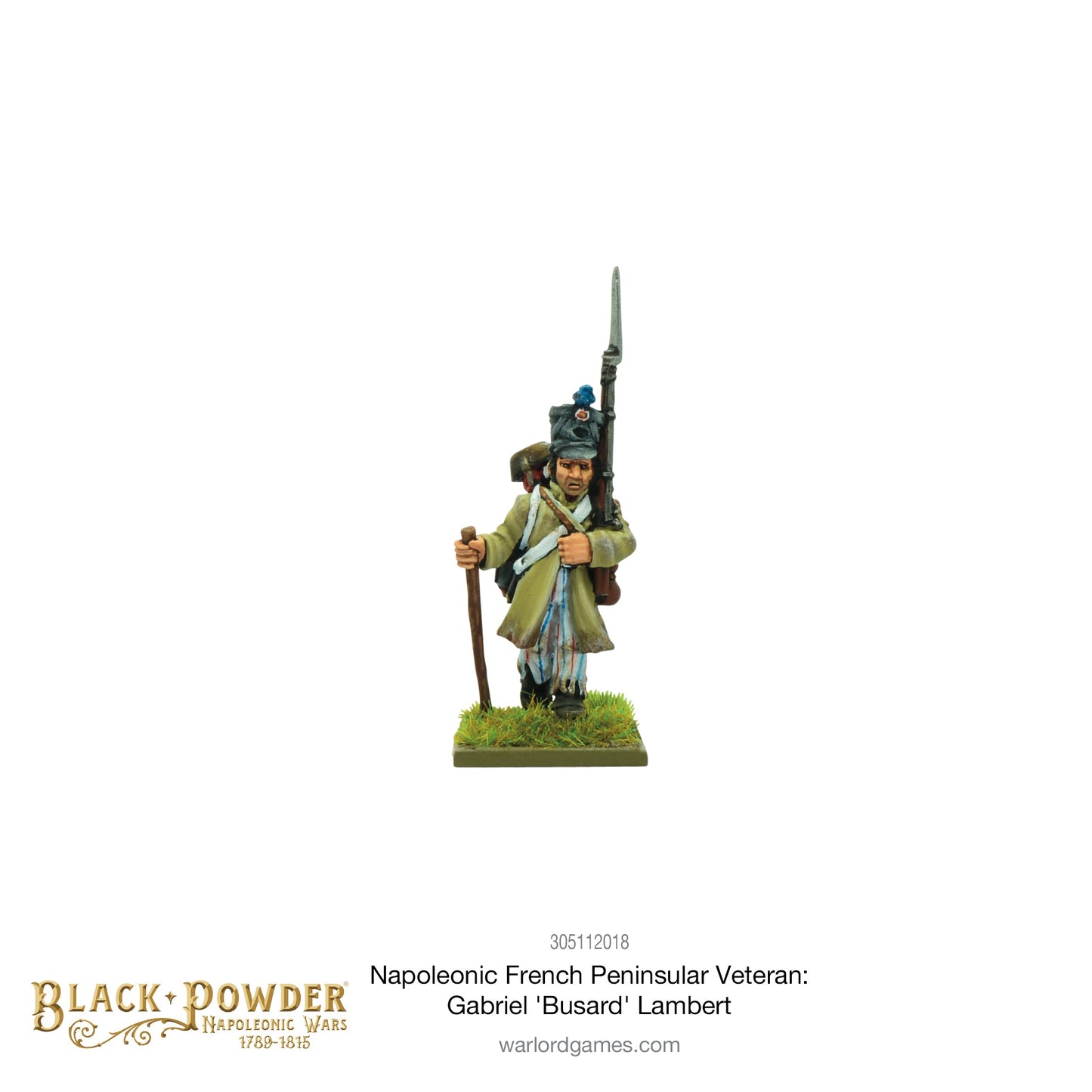Black Powder: French - Napoleonic French Peninsular Veteran: Gabriel 'Busard' Lambert