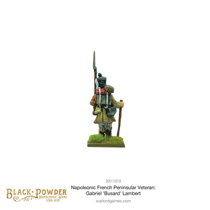 Black Powder: French - Napoleonic French Peninsular Veteran: Gabriel 'Busard' Lambert