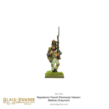 Black Powder: French - Napoleonic French Peninsular Veteran: Mathieu Chaumont