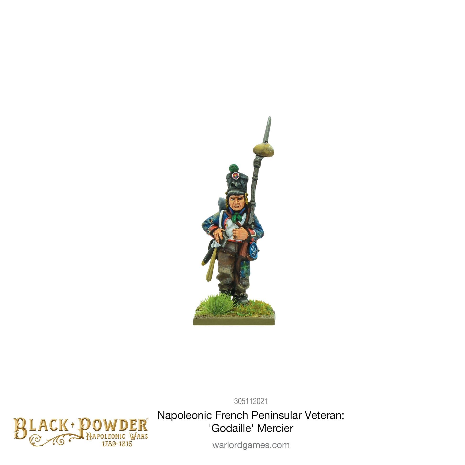 Black Powder: French - Napoleonic French Peninsular Veteran: 'Godaille' Mercier