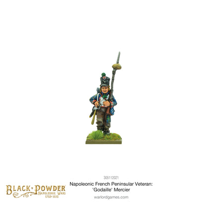 Black Powder: French - Napoleonic French Peninsular Veteran: 'Godaille' Mercier