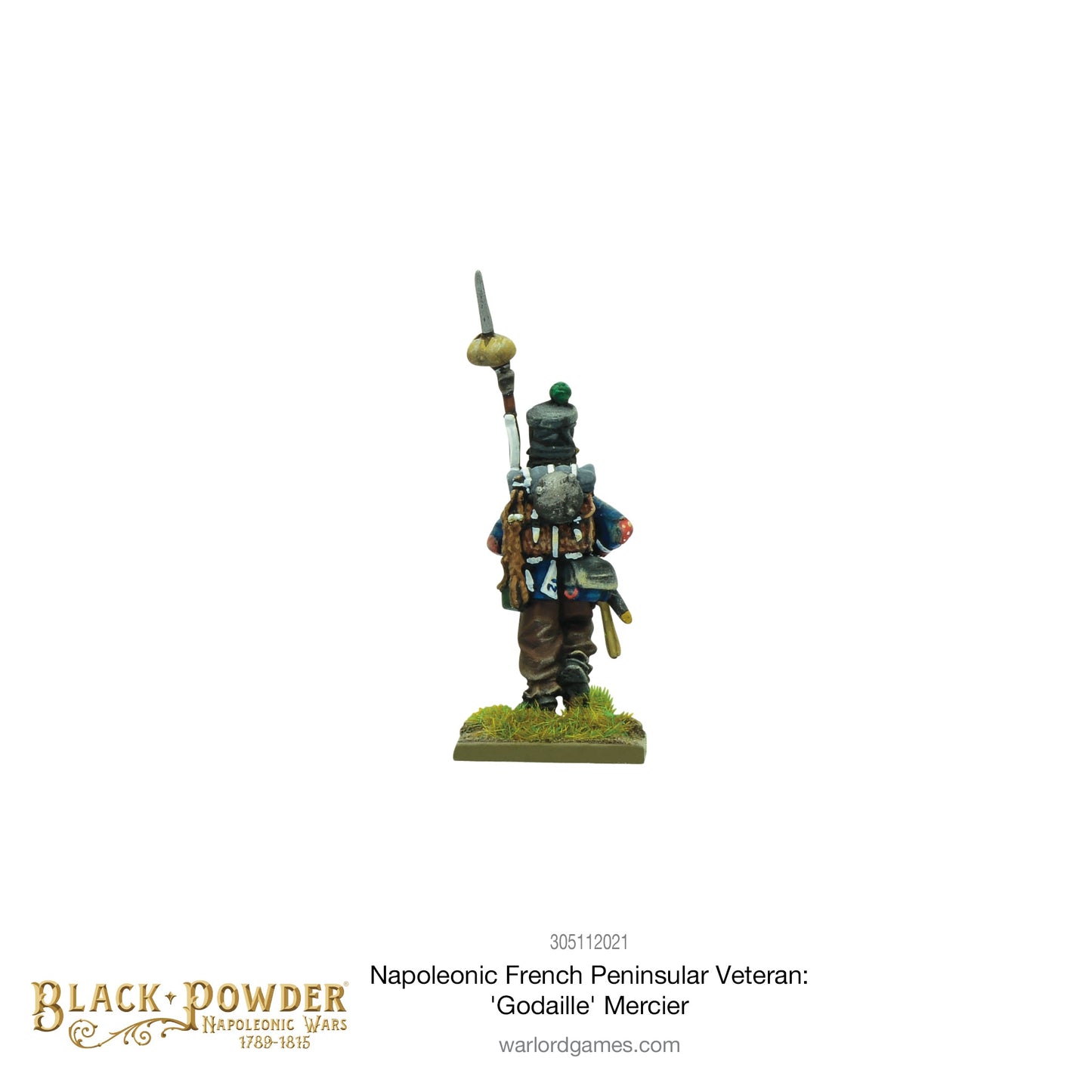 Black Powder: French - Napoleonic French Peninsular Veteran: 'Godaille' Mercier