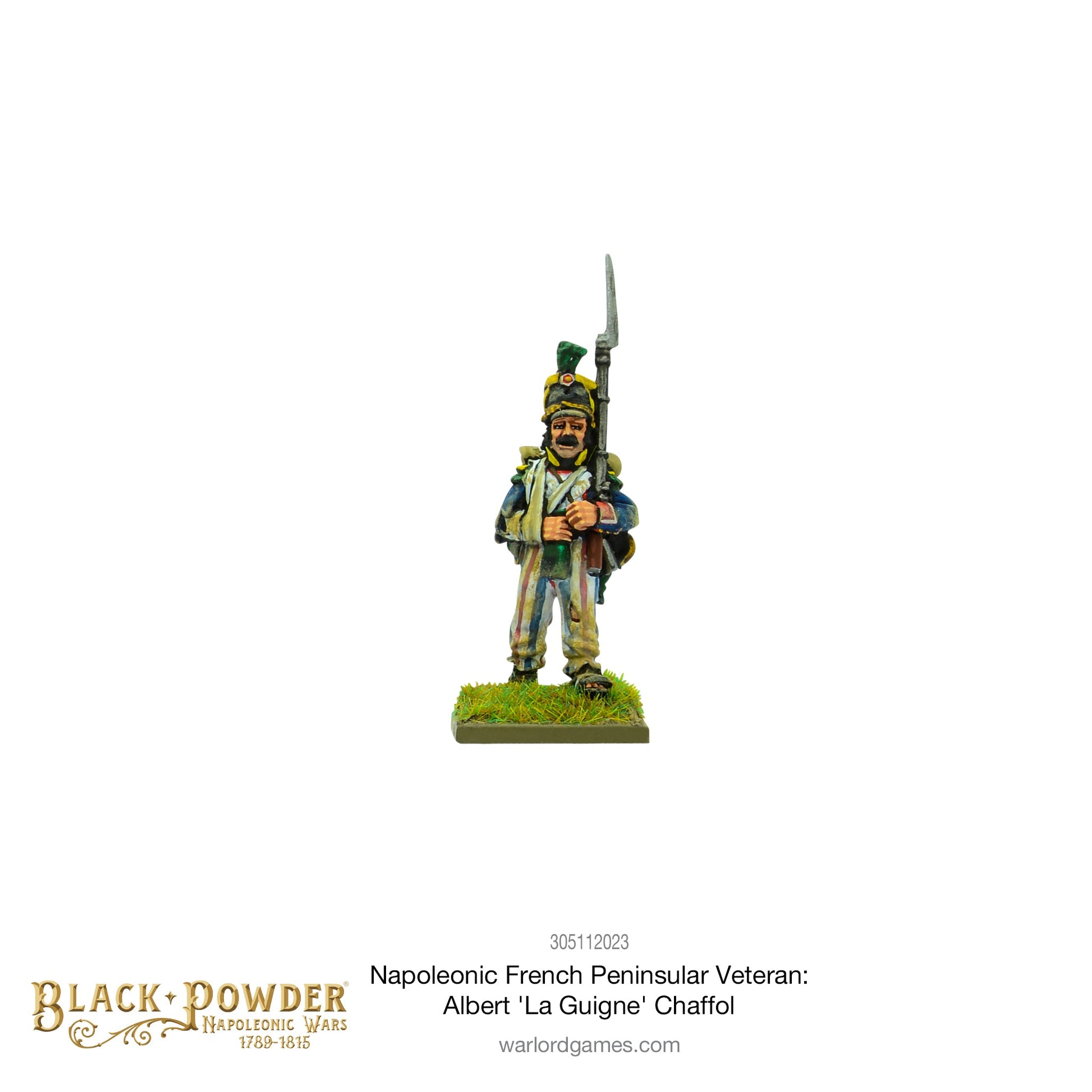 Black Powder: French - Napoleonic French Peninsular Veteran: Albert 'La Guigne' Chaffol