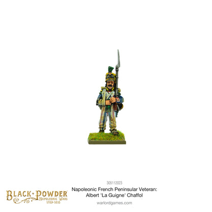 Black Powder: French - Napoleonic French Peninsular Veteran: Albert 'La Guigne' Chaffol