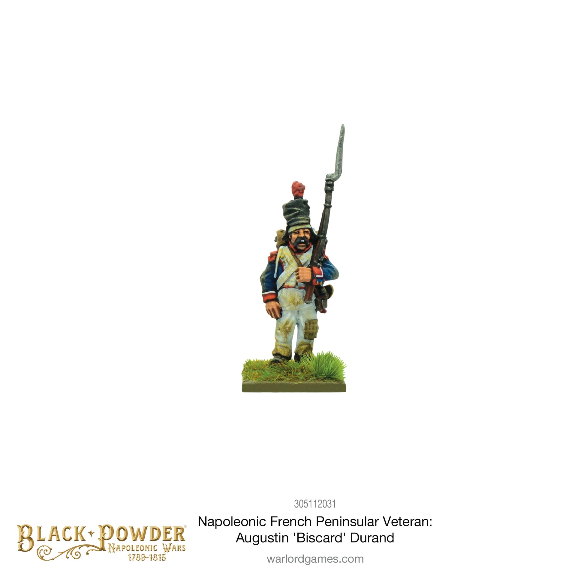 Black Powder: French - Napoleonic French Peninsular Veteran: Augustin 'Biscard' Durand