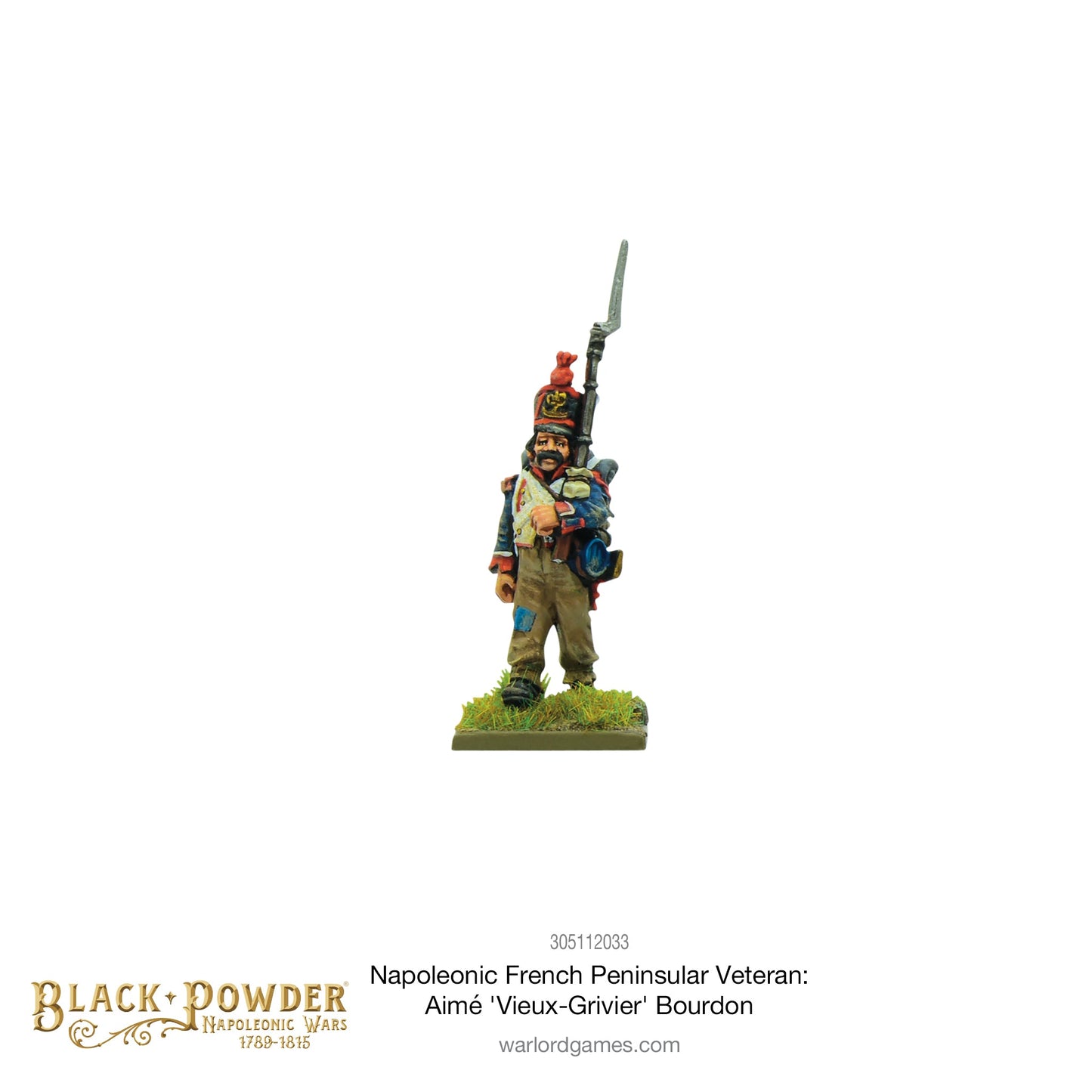 Black Powder: French - Napoleonic French Peninsular Veteran: Aime 'Vieux-Grivier' Bourdon