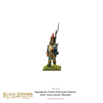 Black Powder: French - Napoleonic French Peninsular Veteran: Aime 'Vieux-Grivier' Bourdon