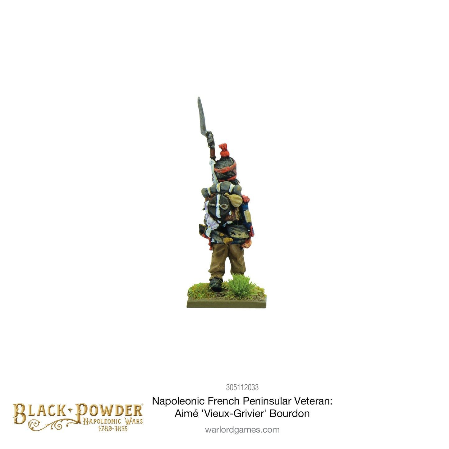 Black Powder: French - Napoleonic French Peninsular Veteran: Aime 'Vieux-Grivier' Bourdon