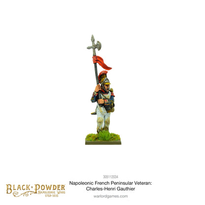 Black Powder: French - Napoleonic French Peninsular Veteran: Charles-Henri Gauthier