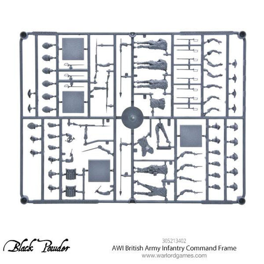 Black Powder: AWI British Army Infantry Command Sprue