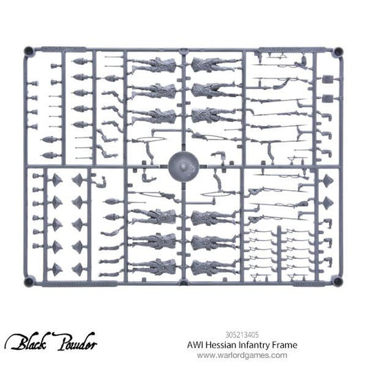 Black Powder: AWI Hessian Infantry Sprue