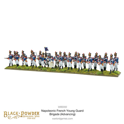 Black Powder: French - Napoleonic French Young Guard Brigade (Advancing)