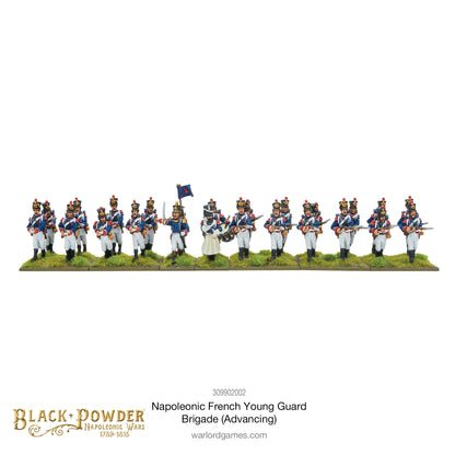 Black Powder: French - Napoleonic French Young Guard Brigade (Advancing)