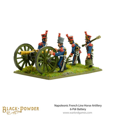 Black Powder: French - Napoleonic French Line Horse Artillery 6-Pdr Battery