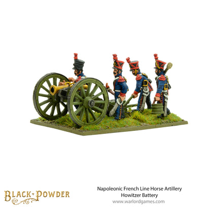 Black Powder: French - Napoleonic French Line Horse Artillery Howitzer Battery