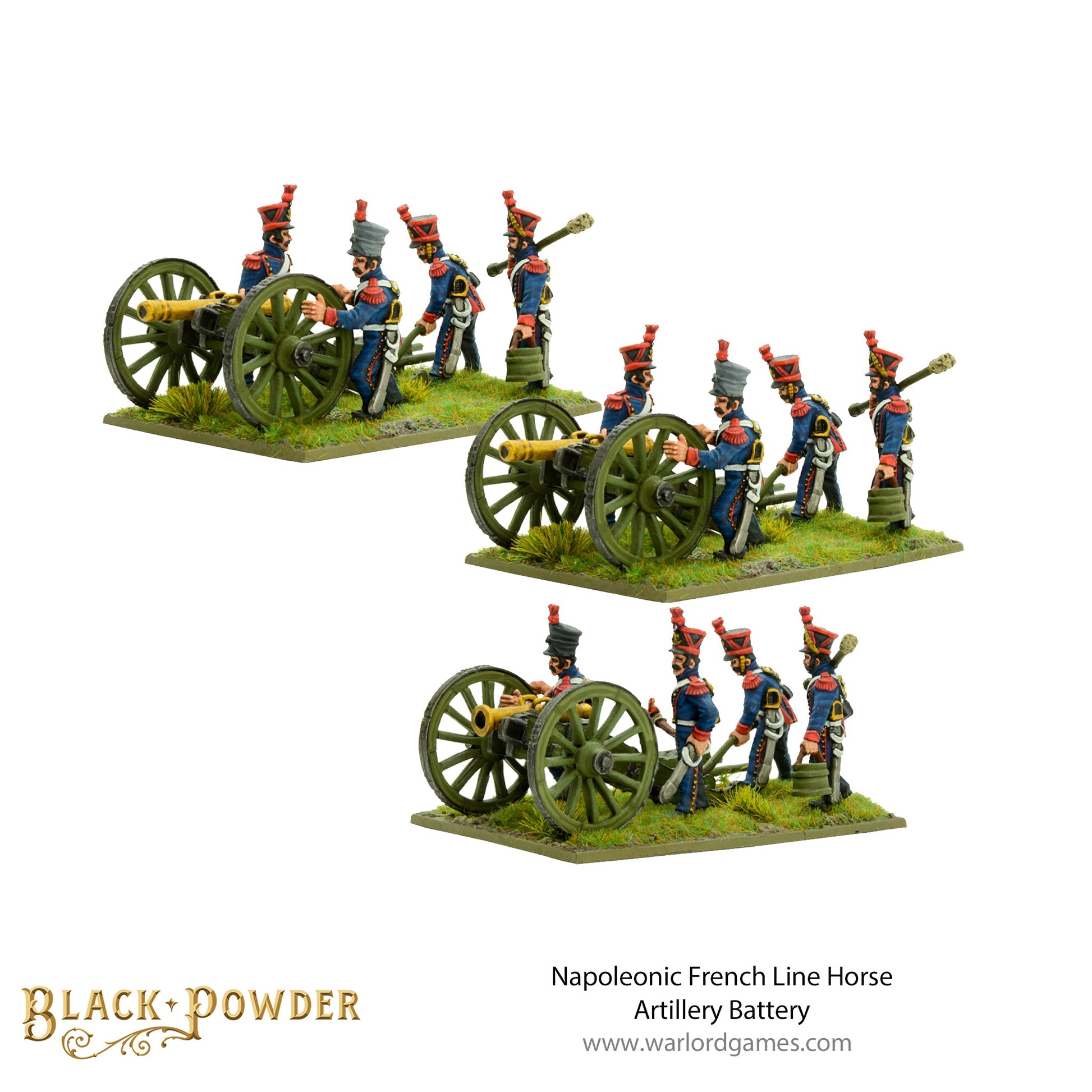 Black Powder: French - Napoleonic French Line Horse Artillery Battery