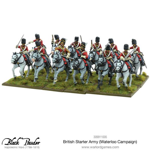 Black Powder: British - Napoleonic British starter army (Waterloo campaign)