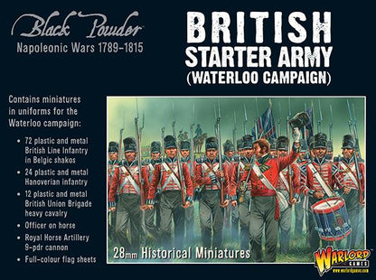 Black Powder: British - Napoleonic British starter army (Waterloo campaign)