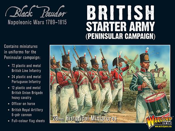 Black Powder: British - Napoleonic British starter army (Peninsular campaign)