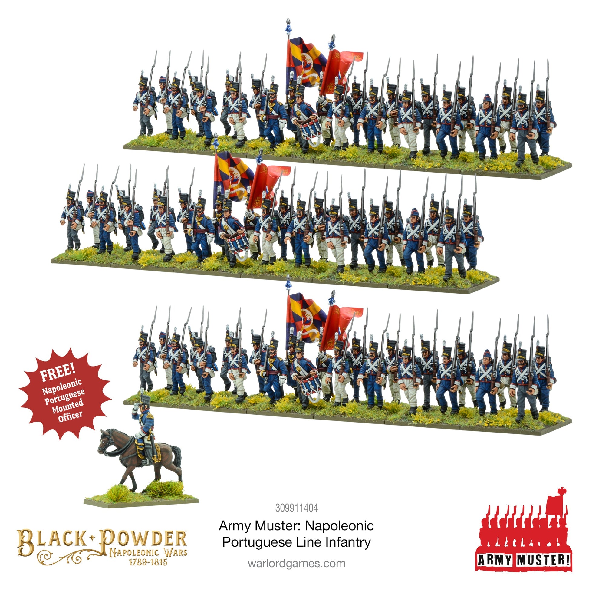 Black Powder: Army Muster: Napoleonic Portuguese Line Infantry