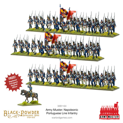 Black Powder: Army Muster: Napoleonic Portuguese Line Infantry
