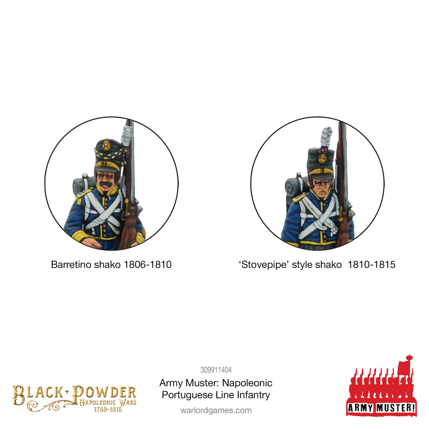 Black Powder: Army Muster: Napoleonic Portuguese Line Infantry