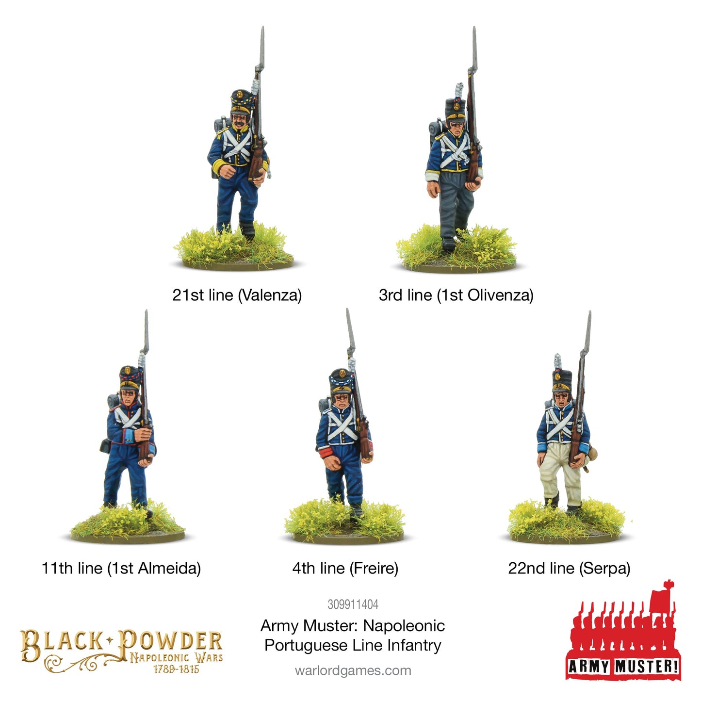 Black Powder: Army Muster: Napoleonic Portuguese Line Infantry