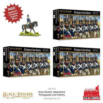 Black Powder: Army Muster: Napoleonic Portuguese Line Infantry