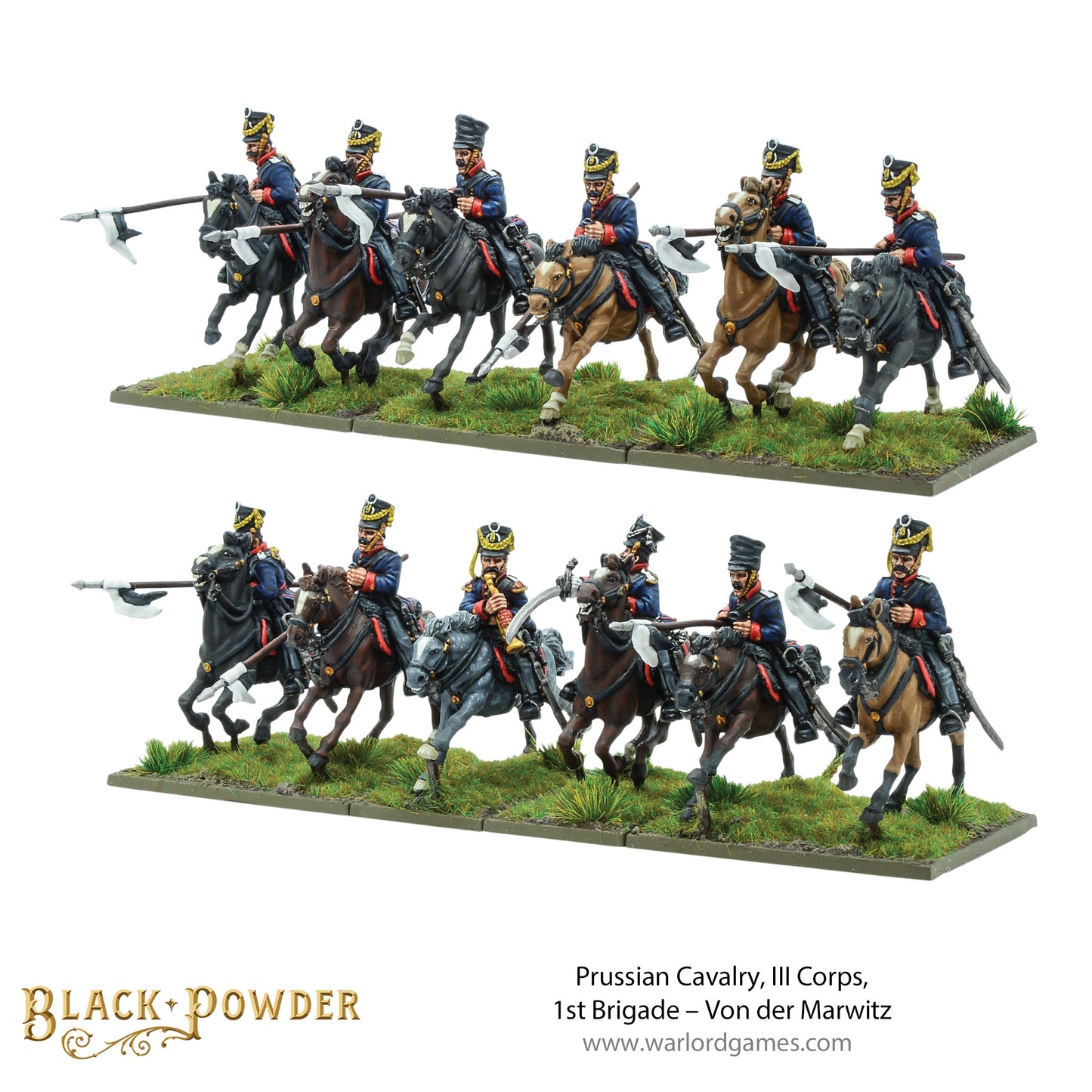 Black Powder: Prussians - Prussian Cavalry, III Corps, 1st Brigade – Von der Marwitz