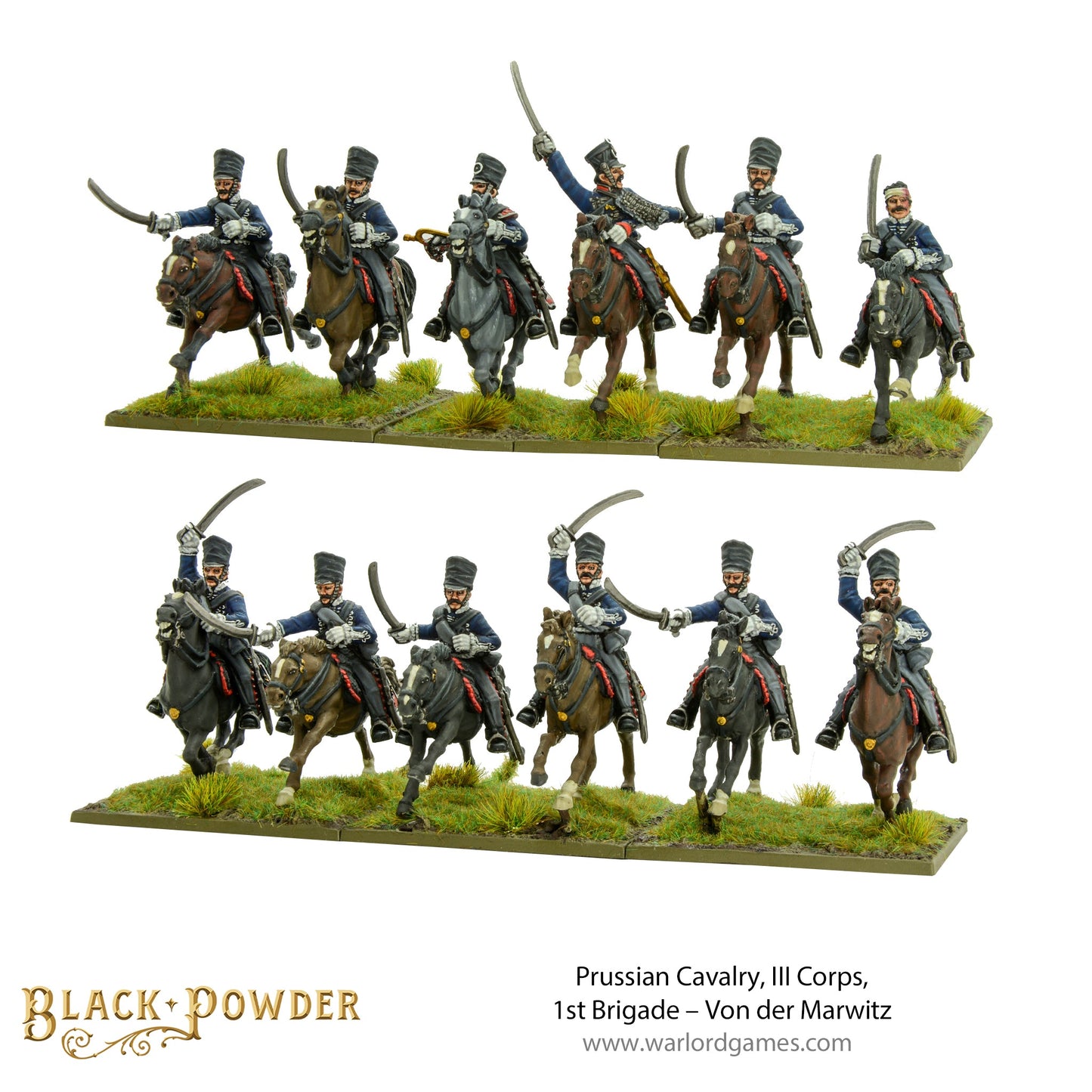 Black Powder: Prussians - Prussian Cavalry, III Corps, 1st Brigade – Von der Marwitz