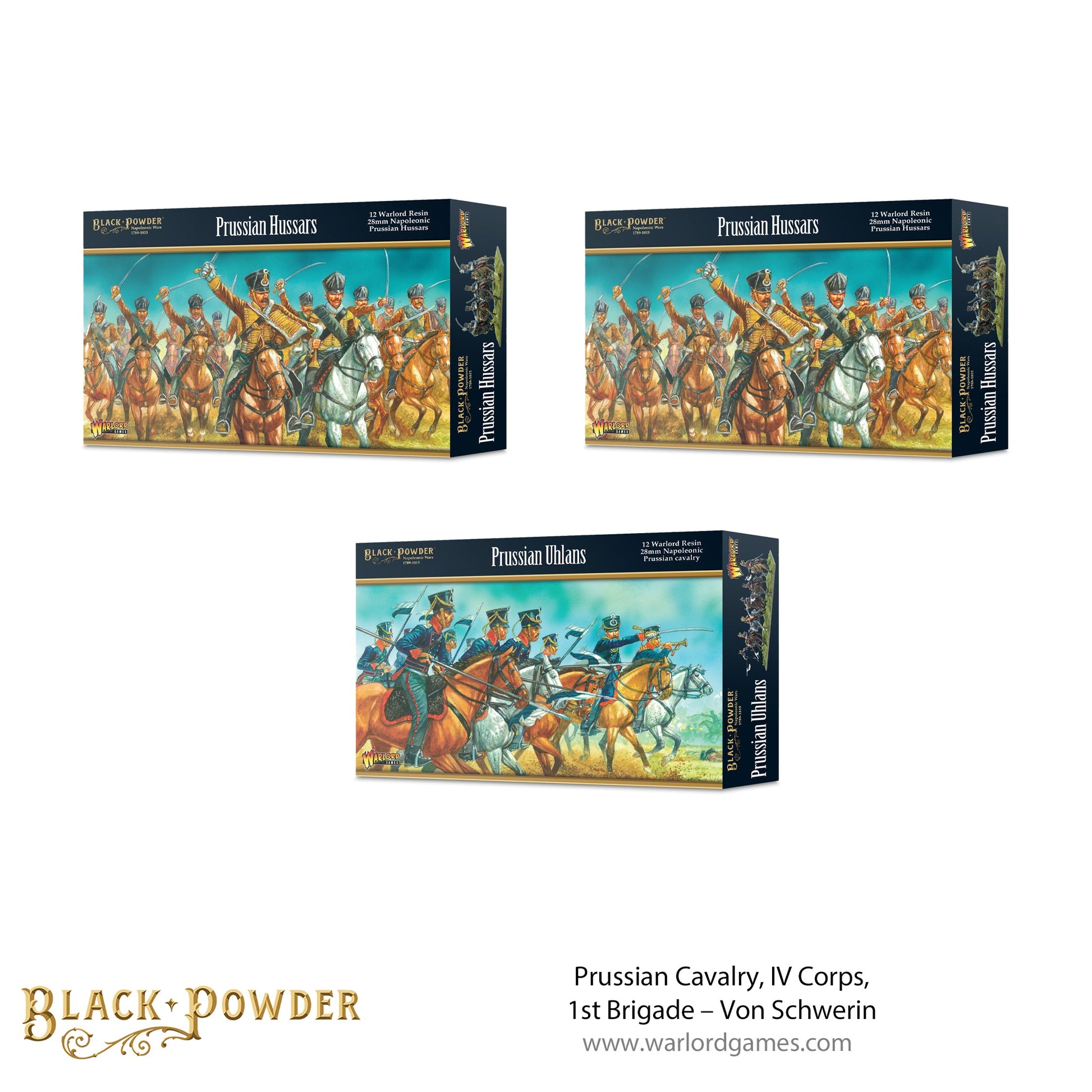 Black Powder: Prussians - Prussian Cavalry, IV Corps, 1st Brigade – Von Schwerin