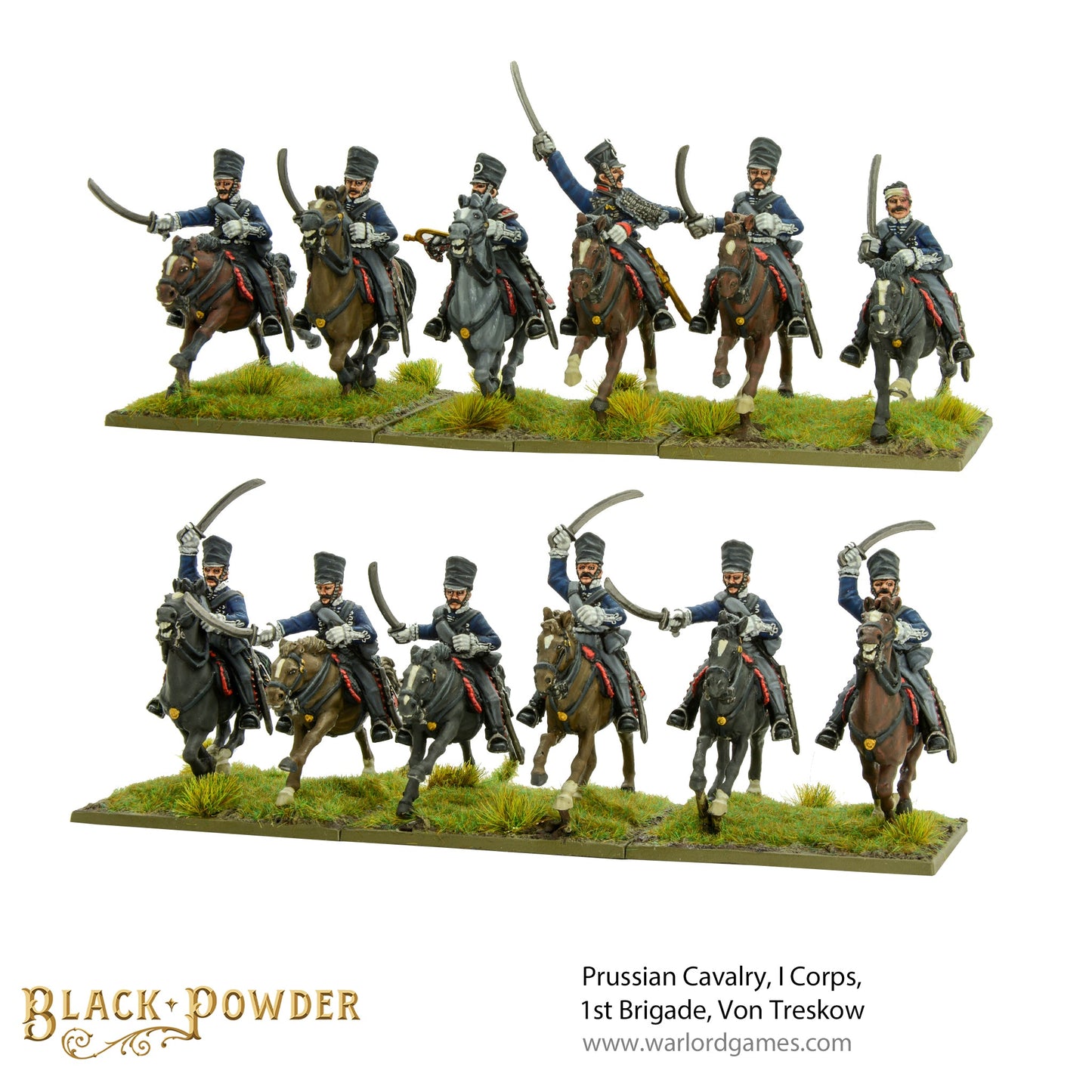 Black Powder: Prussians - Prussian Cavalry, I Corps, 1st Brigade, Von Treskow