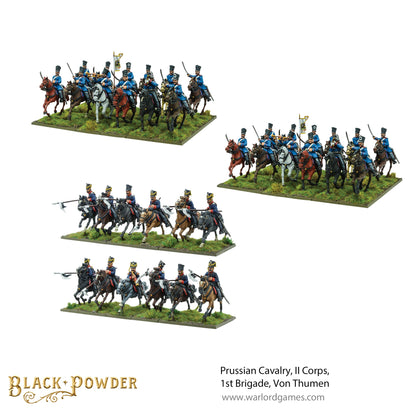 Black Powder: Prussians - Prussian Cavalry, II Corps, 1st Brigade, Von Thumen