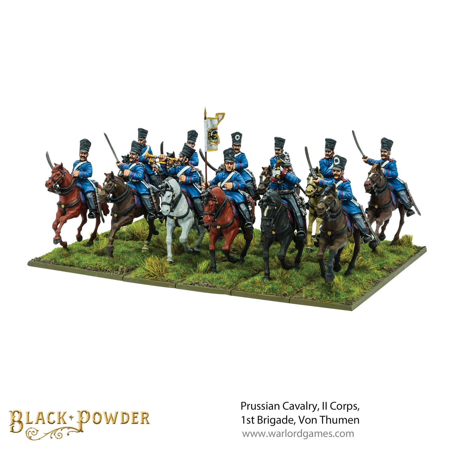 Black Powder: Prussians - Prussian Cavalry, II Corps, 1st Brigade, Von Thumen