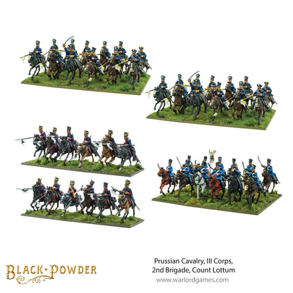 Black Powder: Prussians - Prussian Cavalry, III Corps, 2nd Brigade, Count Lottum
