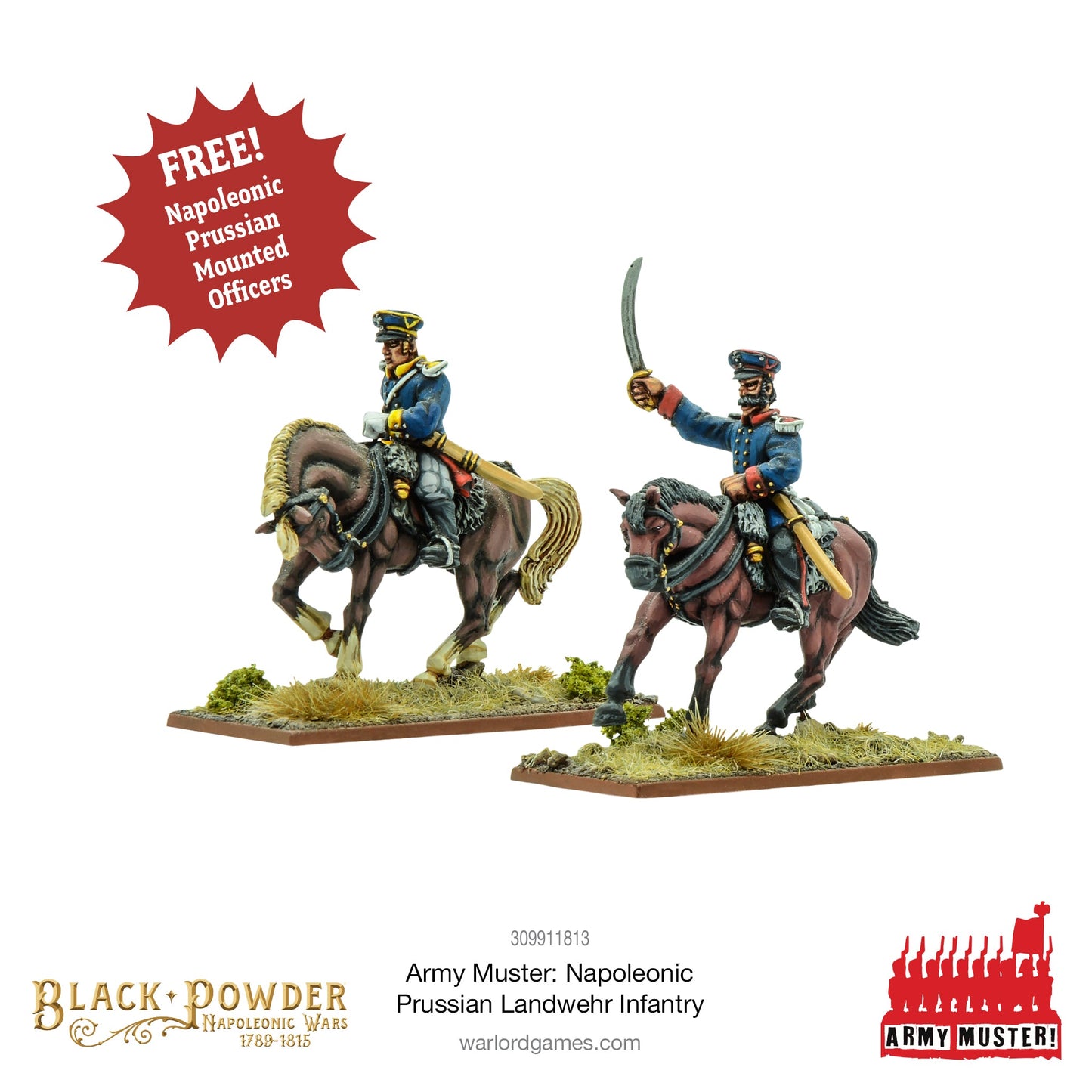 Black Powder: Prussians - Army Muster: Napoleonic Prussian Landwehr Infantry