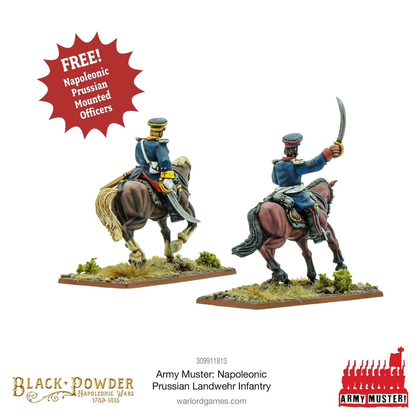 Black Powder: Prussians - Army Muster: Napoleonic Prussian Landwehr Infantry