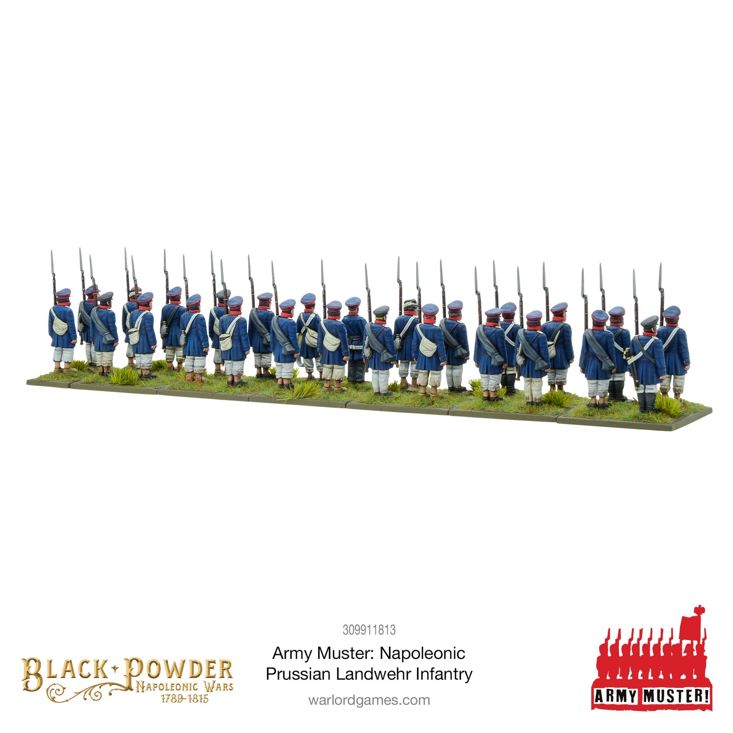 Black Powder: Prussians - Army Muster: Napoleonic Prussian Landwehr Infantry