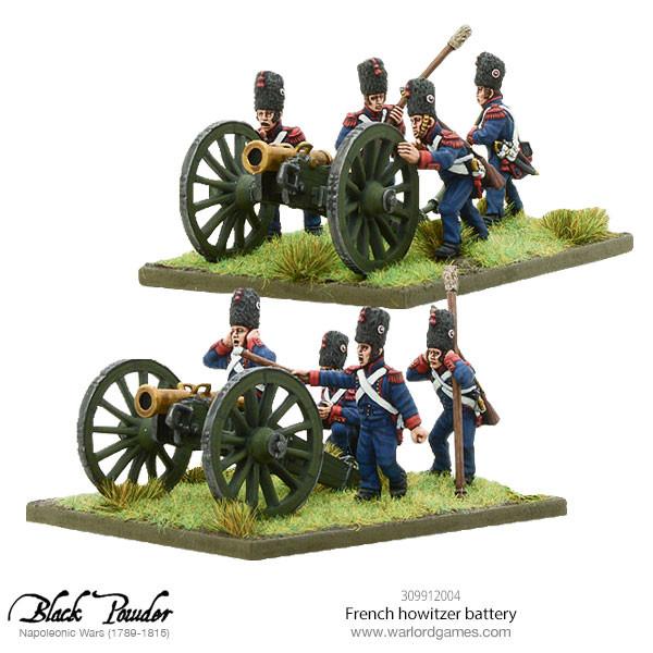 Black Powder: French - Napoleonic French howitzer battery