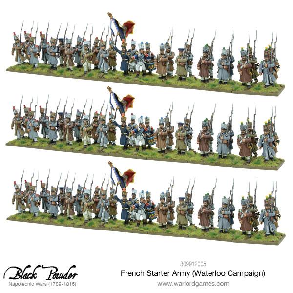 Black Powder: French - Napoleonic French starter army (Waterloo campaign)