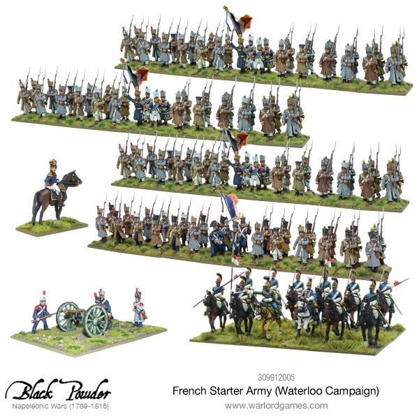 Black Powder: French - Napoleonic French starter army (Waterloo campaign)