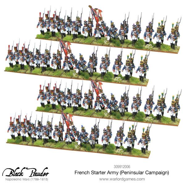 Black Powder: French - Napoleonic French starter army (Peninsular campaign)