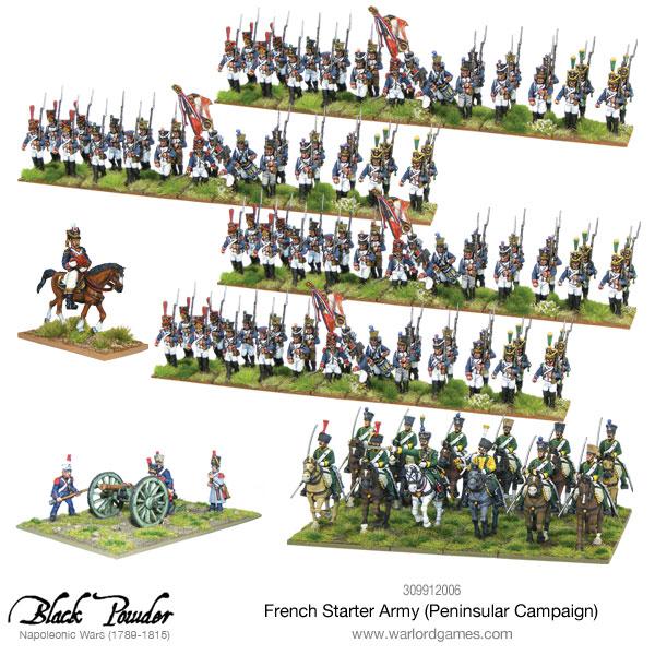 Black Powder: French - Napoleonic French starter army (Peninsular campaign)