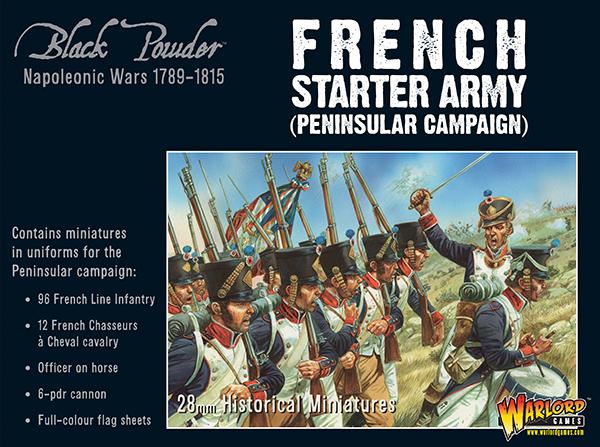 Black Powder: French - Napoleonic French starter army (Peninsular campaign)