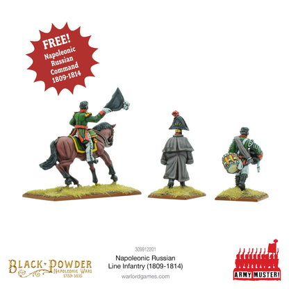 Black Powder: Army Muster: Napoleonic Russian Line Infantry (1809-1814)
